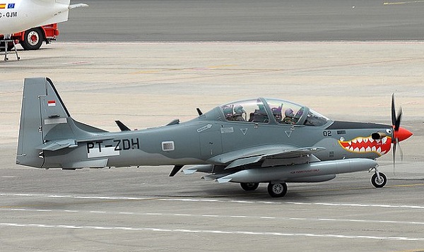 Empat Pesawat Super Tucano Perkuat Alutsista TNI-AU
